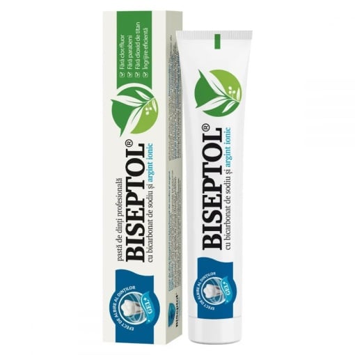Pasta de dinti Biseptol, 75ml, Dacia Plant