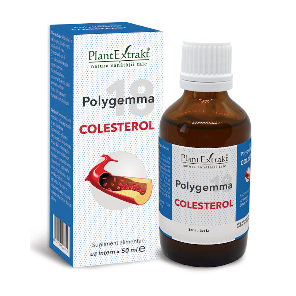 Polygemma 18, Colesterol, 50ml, PlantExtrakt