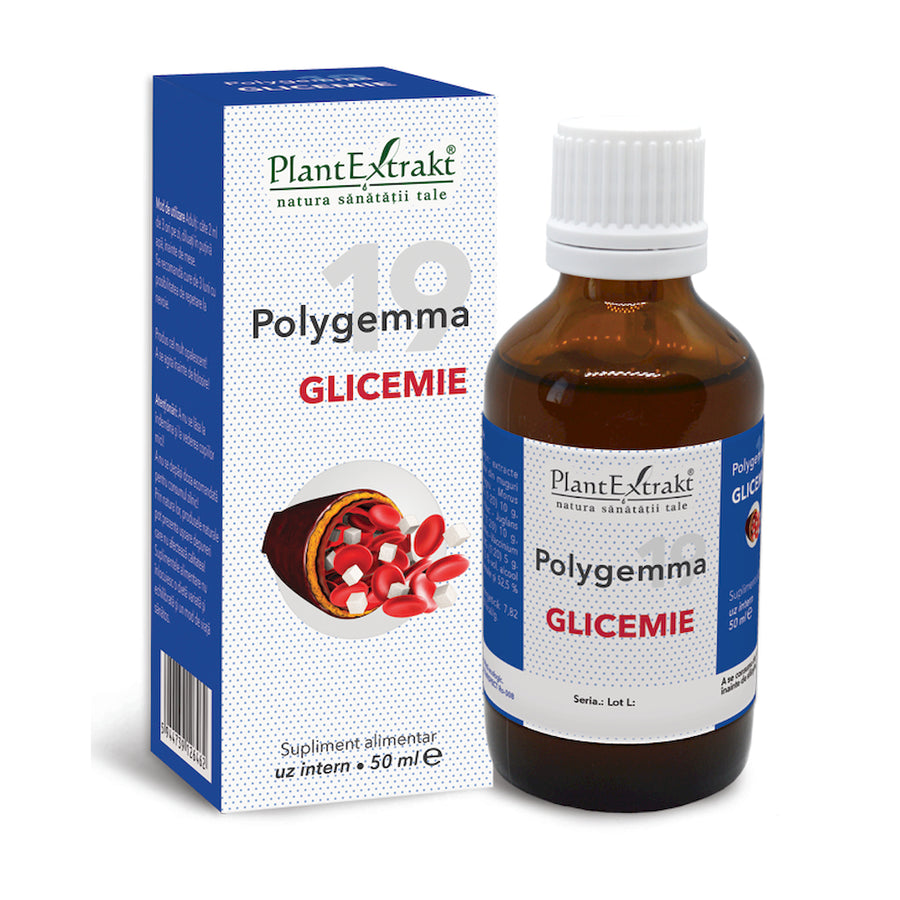 Polygemma 19, Glicemie, 50ml, PlantExtrakt