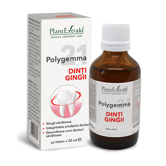 Polygemma 21 dinti, Dinti si gingii, 50ml, PlantExtrakt