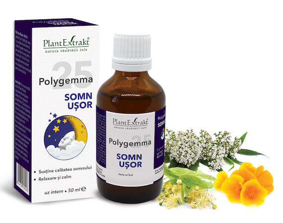 Polygemma 25, Somn Usor, 50ml, PlantExtrakt