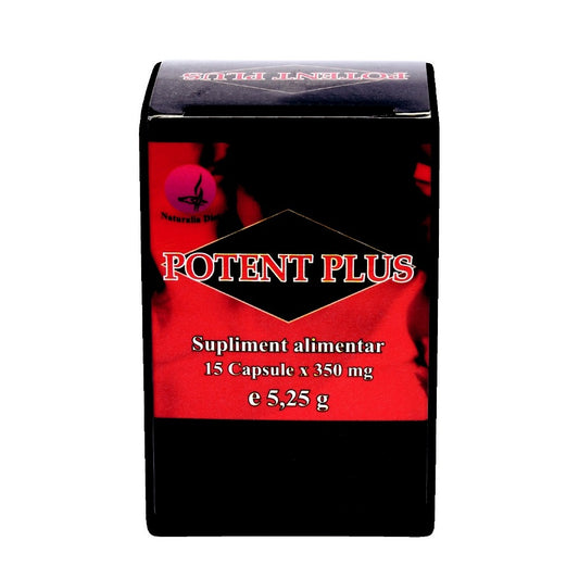 Potent Plus, 15 capsule, Naturalia Diet