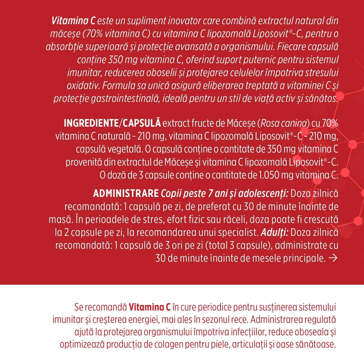Vitamina C lipozomala, 90 capsule, Faunus Plant