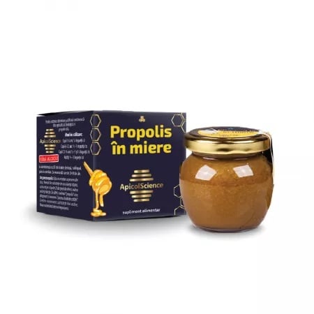 Propolis in miere, 120g, ApicolScience