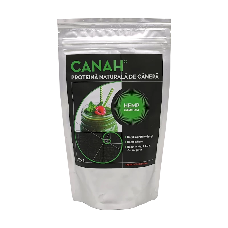 Proteina Naturala De Canepa 300G Canah