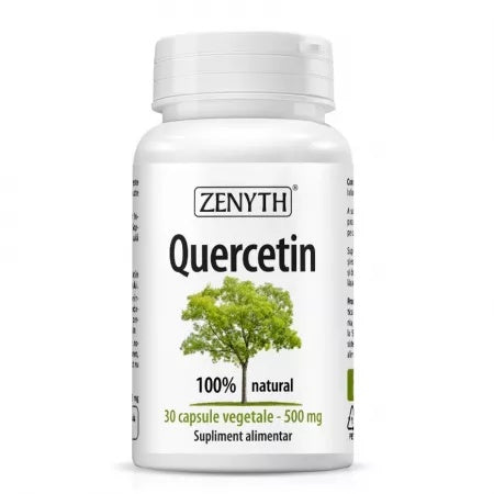 Quercetin 500mg, 30 capsule vegetale, Zenyth