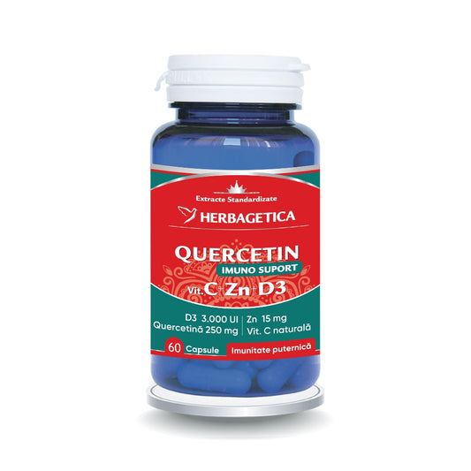 Quercetin, 60 capsule, Herbagetica
