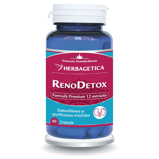 Renodetox, 60 capsule, Herbagetica