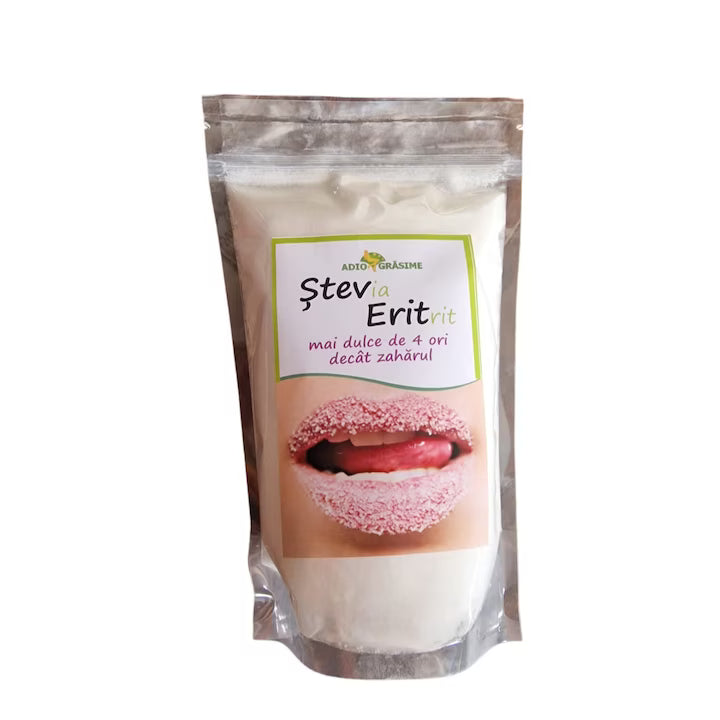 Înlocuitor de zahăr de 4 ori mai dulce Steverit, 500g, Adio Grăsime