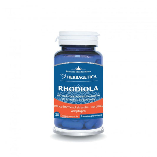 Rhodiola, 30 capsule, Herbagetica