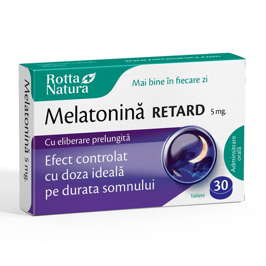 Melatonina Retard, 5Mg, 30Cp Rotta Natura