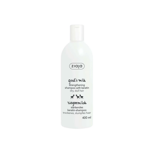 Sampon Cu Proteine Din Lapte De Capra Si Keratina Pentru Par Normal Si Uscat, 400Ml, Ziaja