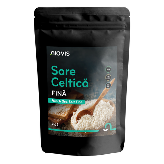 Sare celtica fina, 250 g, Niavis