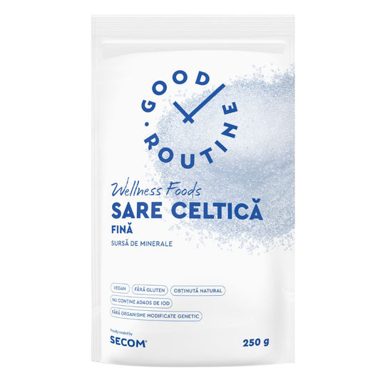 Sare celtica fina, 250 g, Secom