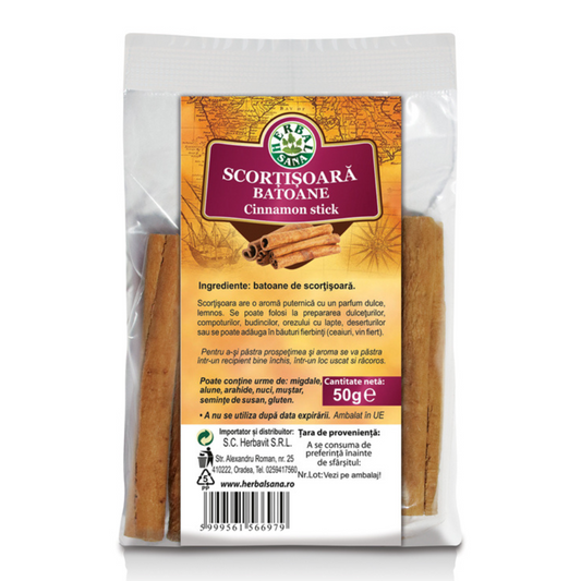 Scortisoara batoane, 50 g, Herbal Sana