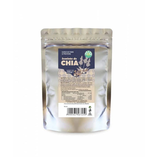 Seminte De Chia, 250 G, Herbavit