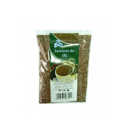 Seminte De In, 100 G, Herbavit