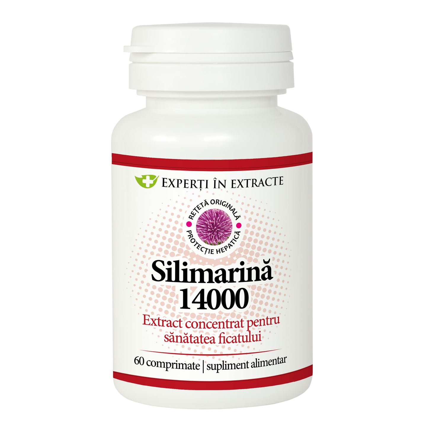 Silimarina, 14000 mg, 60 comprimate, Dacia Plant