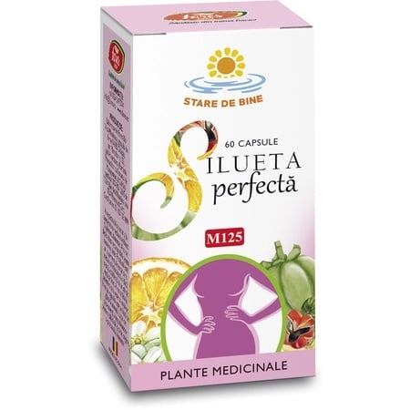 Silueta perfecta, M125, 60 capsule, Fares