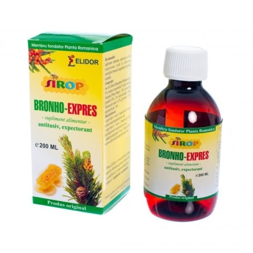 Sirop BronhoExpres x 200ml (Elidor)