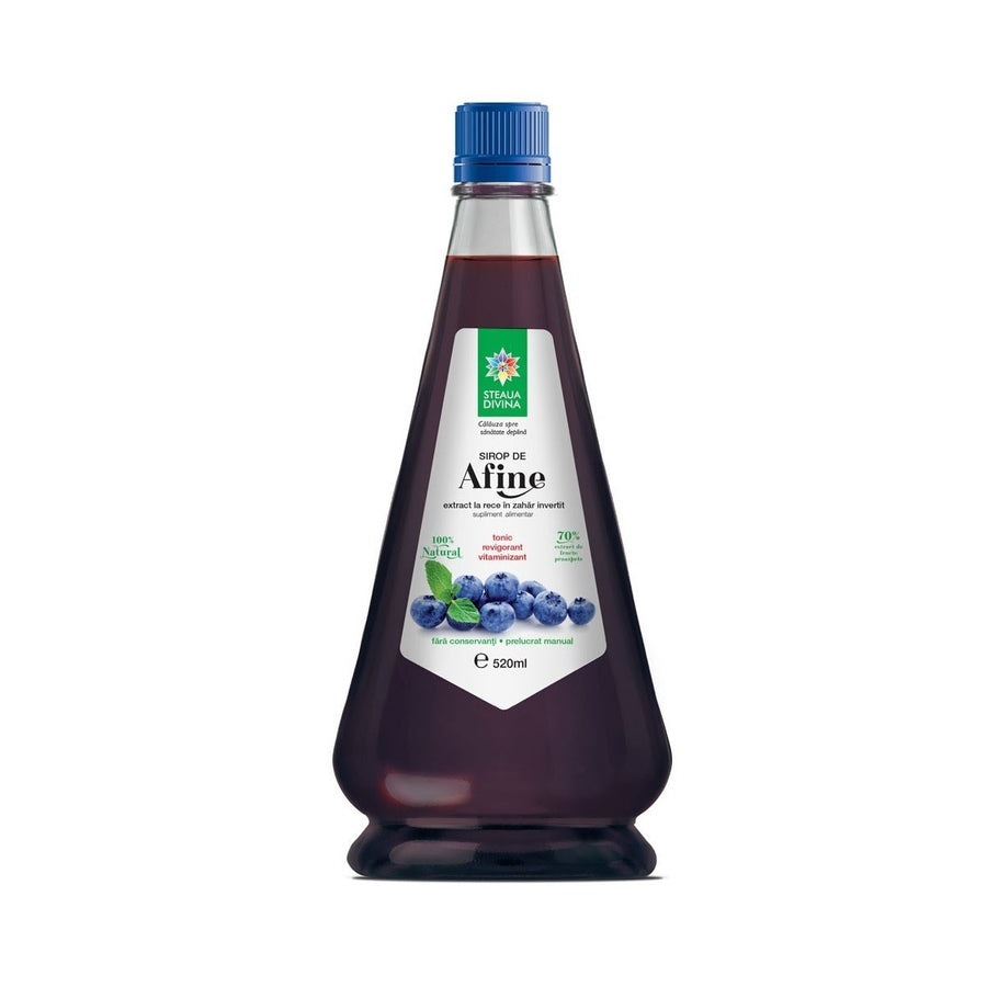 Sirop de Afine, 520 ml, Steaua Divina