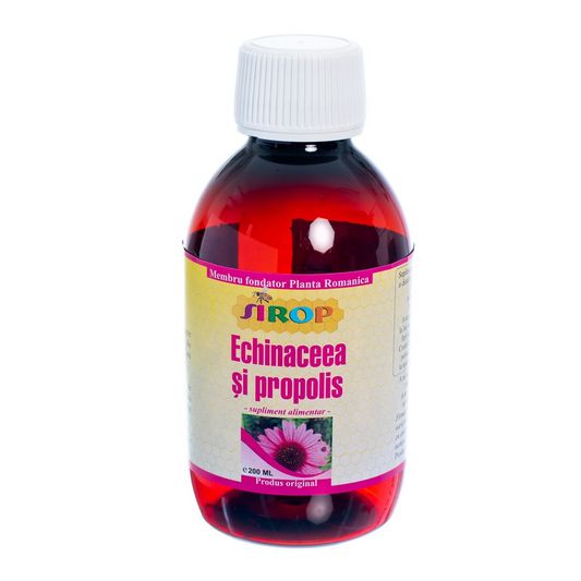 Sirop de echinacea si propolis, 200ml, Elidor