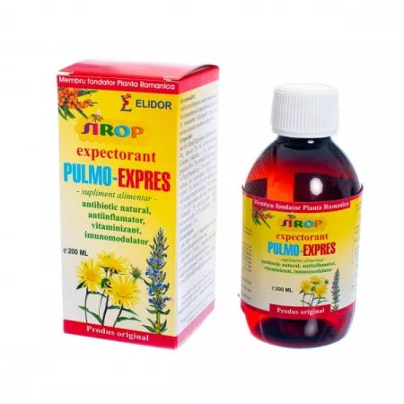 Sirop Pulmo-Expres, 200ml, Elidor