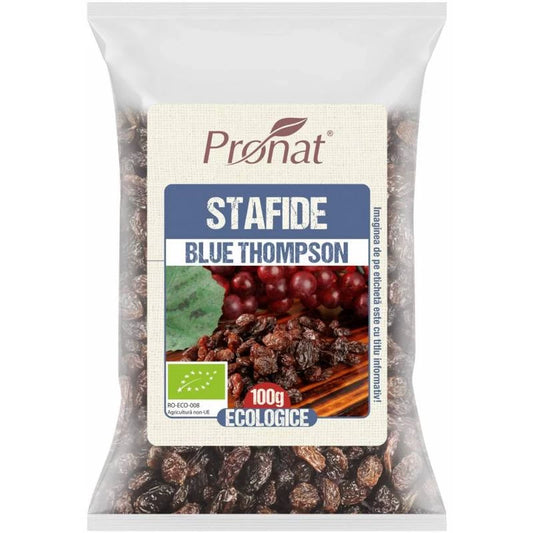 Stafide Blue Thompson Eco-Bio 100G, Pronat