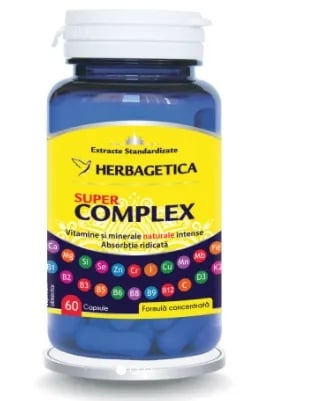 Super Complex, 60 capsule, Herbagetica