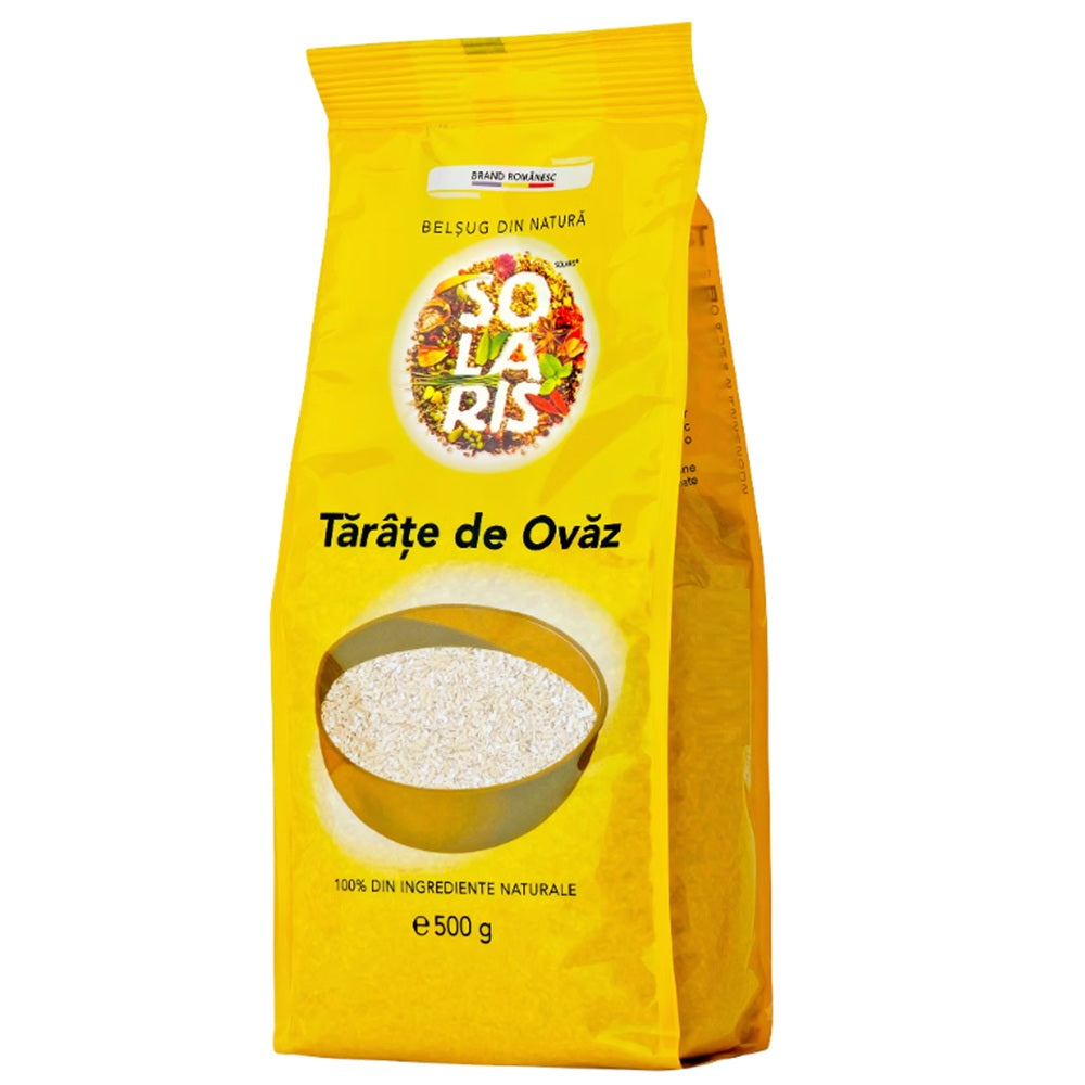 Tarate de ovaz, 500 g, Solaris
