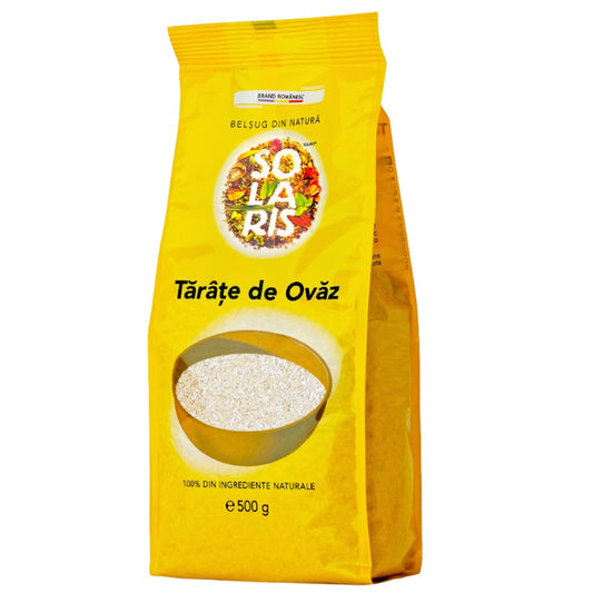 Tarate de ovaz, 500 g, Solaris
