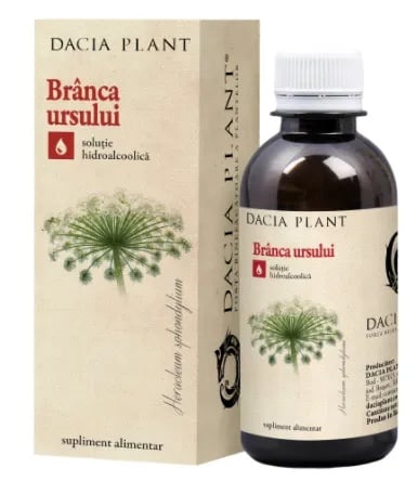 Tinctura Branca ursului, 200ml, Dacia Plant