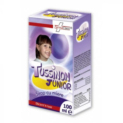 Tussinon Junior sirop cu iedera si miere , 100 ml, FarmaClass