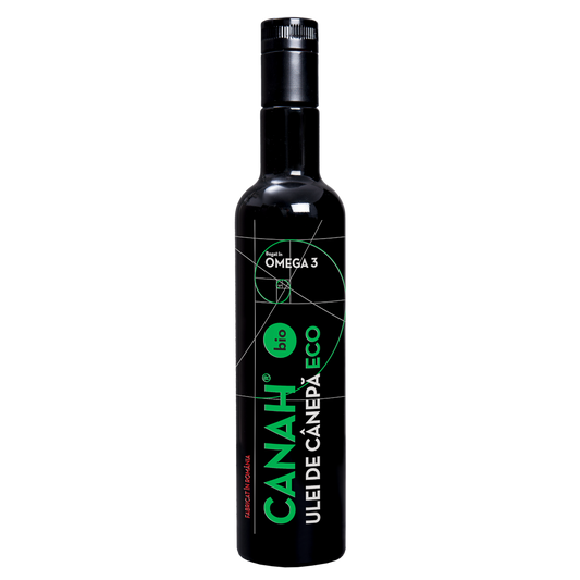 Ulei Bio de canepa, 500 ml, Canah