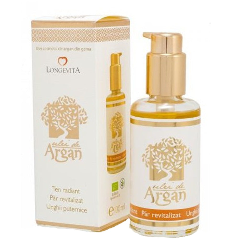 Ulei de argan Longevita, 100 ml, Solaris