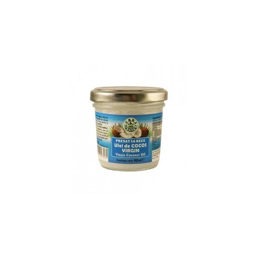 Ulei De Cocos Virgin Presat La Rece, 90 Ml, Herbavit