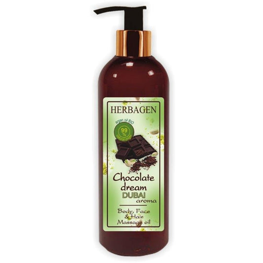 Ulei de masaj Dubai Chocolate Dream Aroma, 150 ml, Herbagen