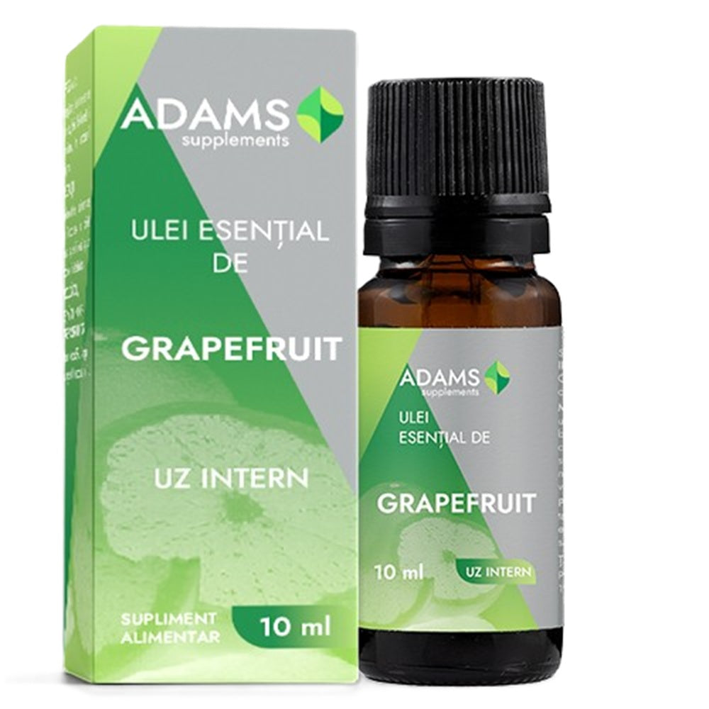 Ulei esential de Grapefruit, 10 ml, Adams Vision