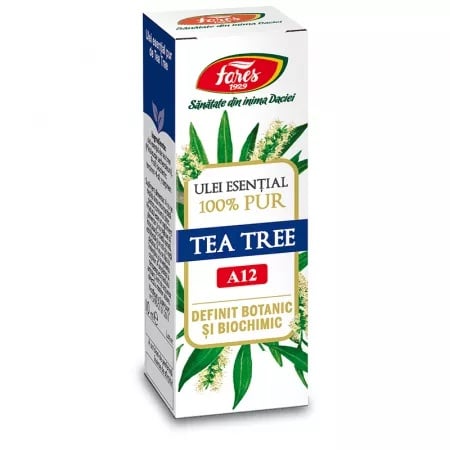 Ulei esential de tea tree A12, 10 ml, Fares