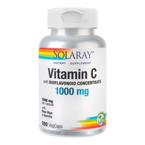 Vitamin C 1000mg, 100 capsule, Solaray