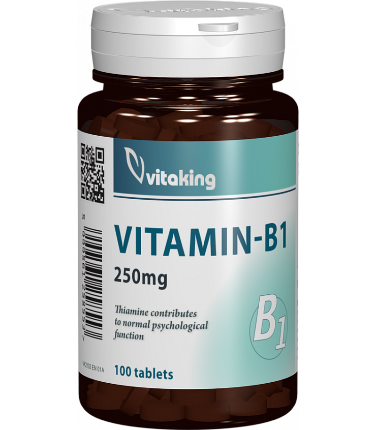 Vitamina B1, 250Mg, 100Cpr, Vitaking