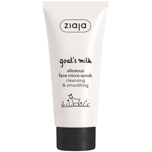 Scrub microcristalin cu siliciu pentru fata Goat's Milk, 75 ml, Ziaja