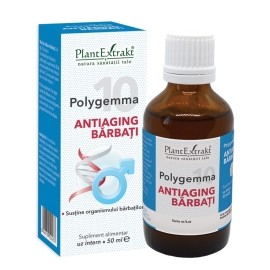 Polygemma 10 - Antiaging Barbati, 50 ml, PlantExtrakt