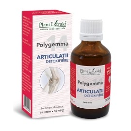 Polygemma 14 - Articulatii Detoxifiere, 50 ml, PlantExtrakt